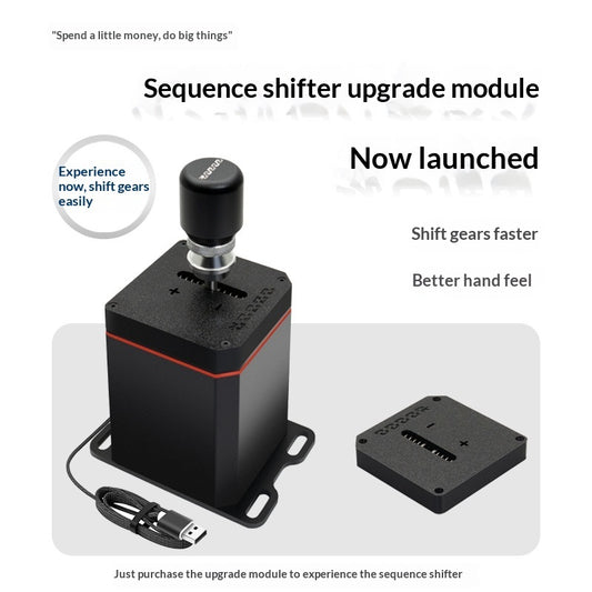 High Durability Metal USB H-Pattern and Sequential Sim Racing Shifter for PC