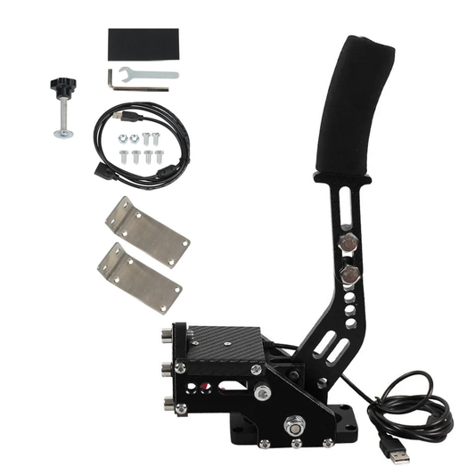 DRIFTIX Professional USB Sim Racing Handbrake with Table Clamp for PC Drifting