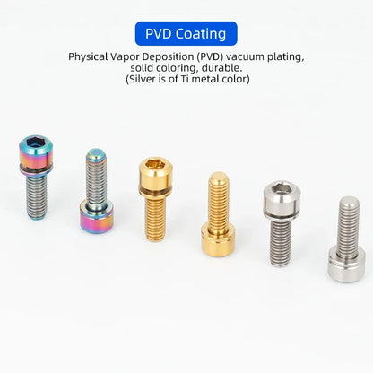 PVD vacuum plating finish comparison - Oil Slick, Gold, Silver