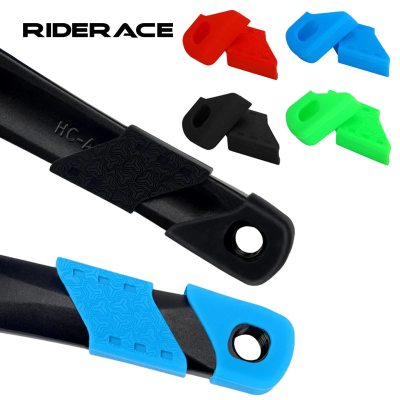 Riderace Universal Silicone Crank Arm Protectors colour range