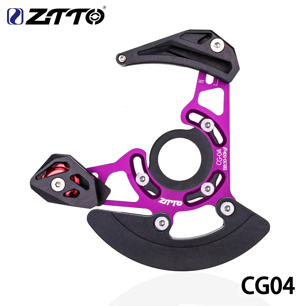 ZTTO CG-04 Heavy-Duty MTB Chain Guide & Bash Guard — ISCG-05 / BB Mount