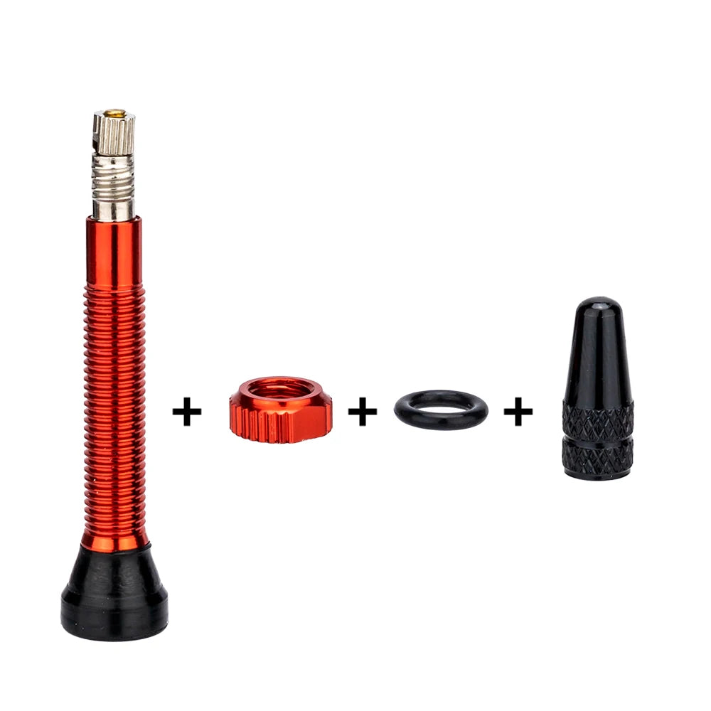 ZTTO Tubeless Valve - Anodised Red