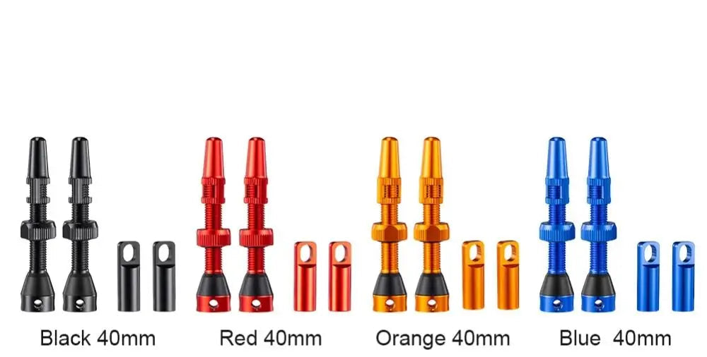 Chunky Monke Tubeless Valve Length Comparison - 40mm vs 44mm