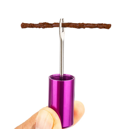 Using the ZTTO plugger tool to fix a tubeless puncture