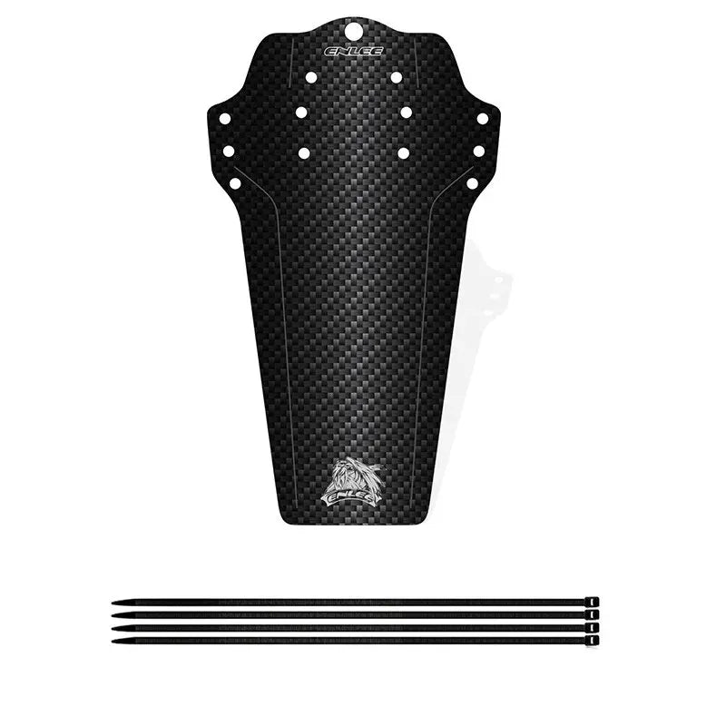 ENLEE MTB Mudguard - Carbon Fiber texture