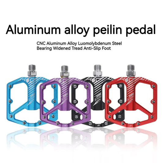 ENLEE Enduro Flat Pedals — full colour range black red blue purple