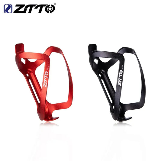 ZTTO W316 Ultralight Alloy Bottle Cage - Black and Red pair