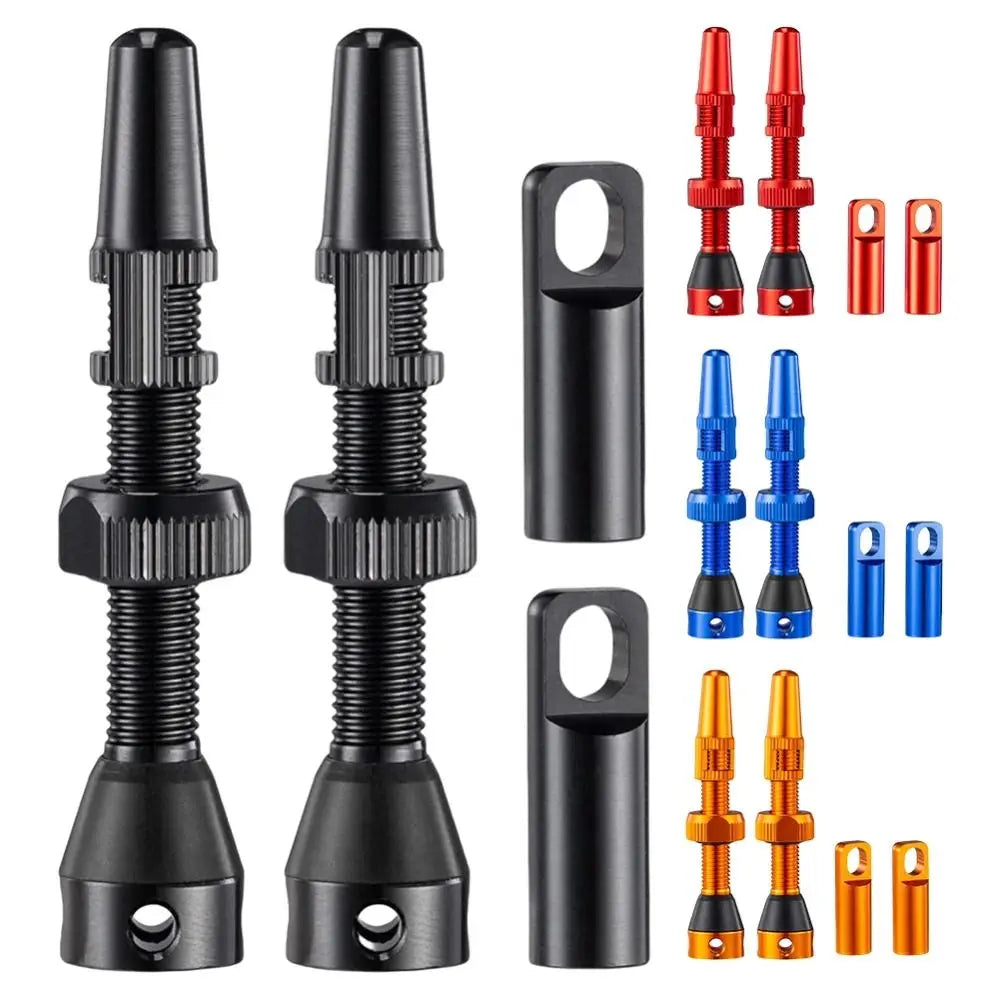 Exploded view of alloy valve components and rubber gaskets