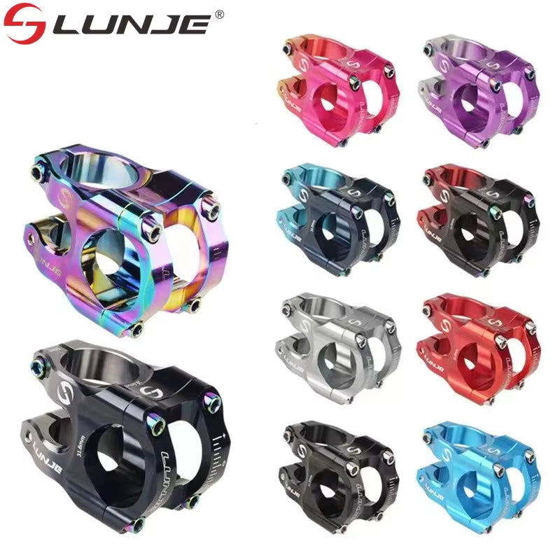 Lunje CNC MTB Stem – All Color Variants 31.8mm 125g Ultralight Aluminum