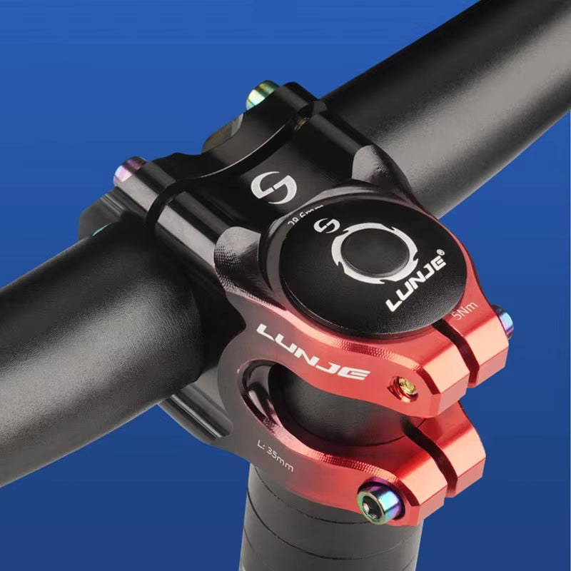 Lunje CNC MTB Stem Top Down View – CNC Machined Aluminum Alloy