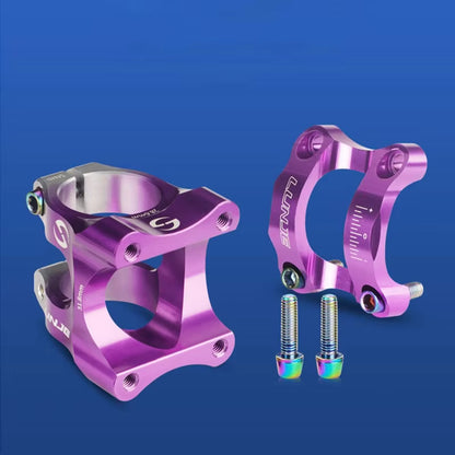 Close-up CNC Machined Texture on Lunje MTB Stem Body