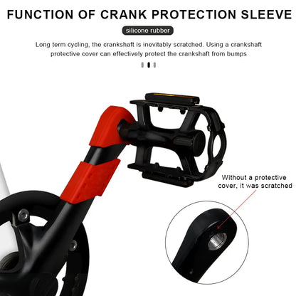 Riderace Crank Arm Protectors - Blue