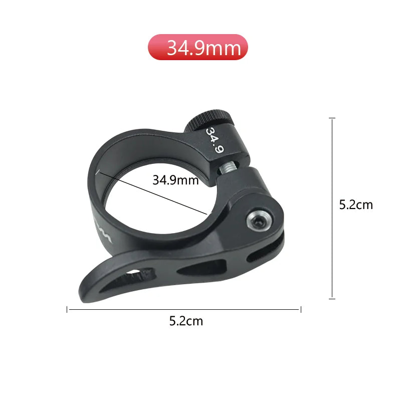 WAKE seat clamp 34.9mm size — 5.2cm × 5.2cm dimensions