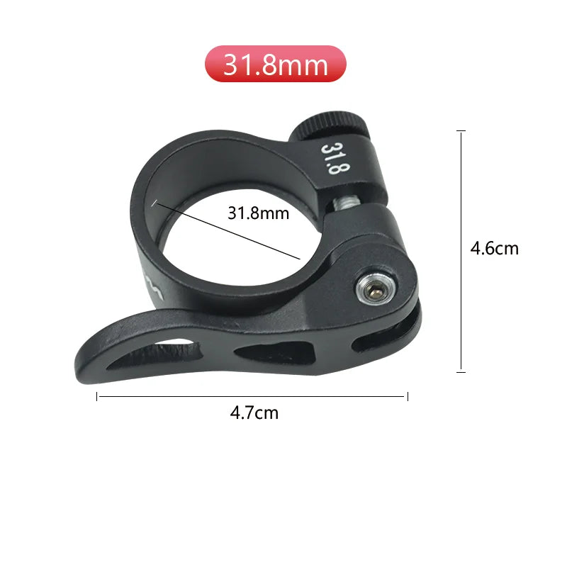WAKE seat clamp 31.8mm size — 4.7cm × 4.6cm dimensions
