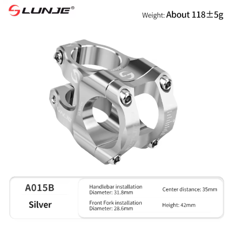 Lunje CNC Ultralight MTB Stem – 31.8mm