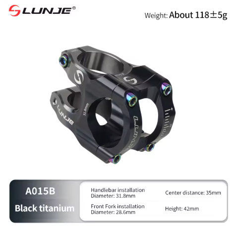 Lunje CNC Ultralight MTB Stem – 31.8mm