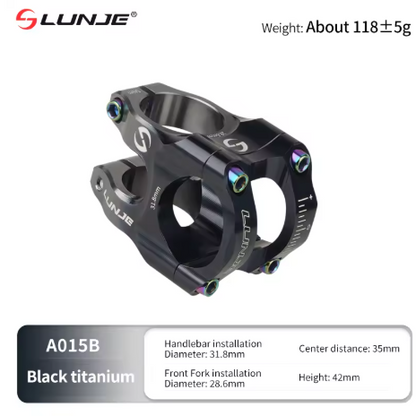 Lunje CNC Ultralight MTB Stem – 31.8mm